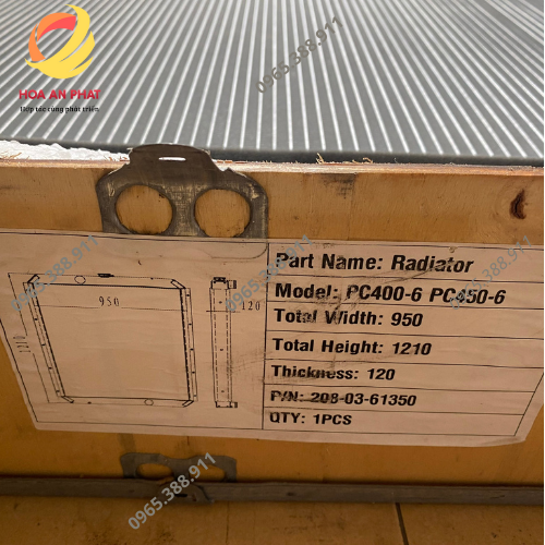 Két nước Komatsu PC450-6