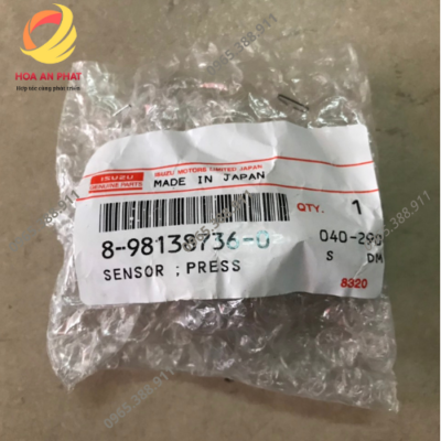Cảm biến áp suất nhiên liệu thanh rail Hitachi ZX200-3