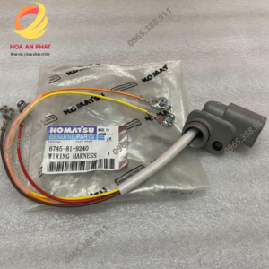 Giắc điện kim phun Komatsu PC300-8 6745-81-9240