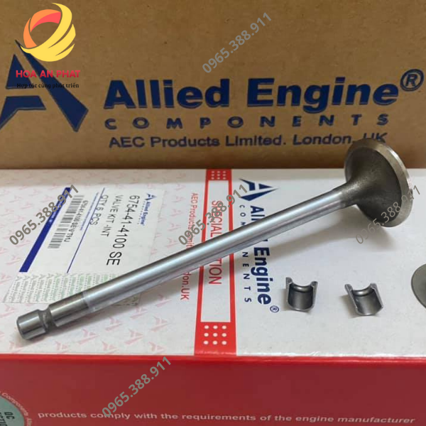 2 Xupap động cơ SA6D107E-1 lắp Komatsu PC200-8